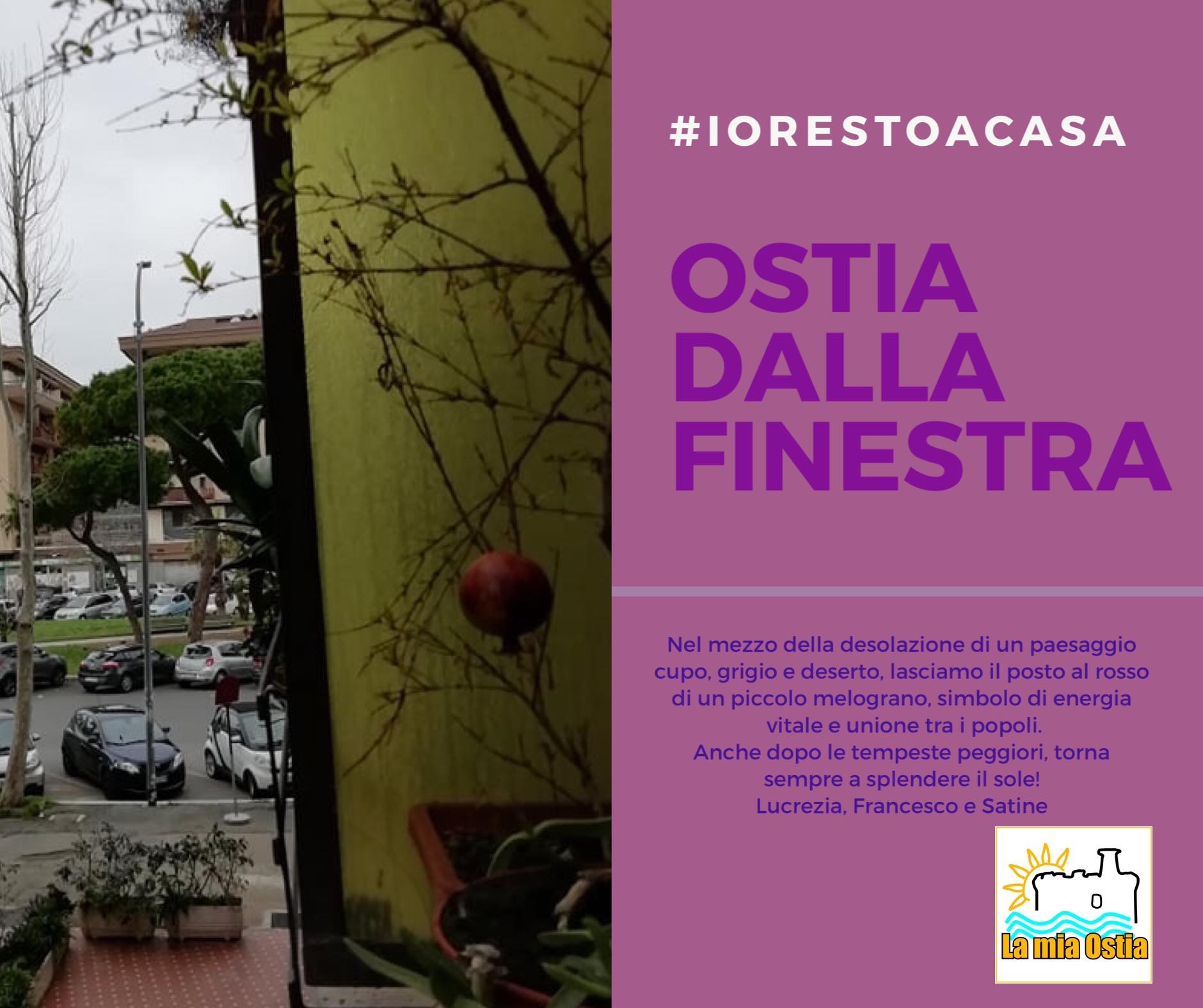 Ostia dalla finestra: mese di marzo